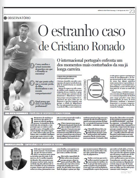 O estranho caso de Cristiano Ronaldo